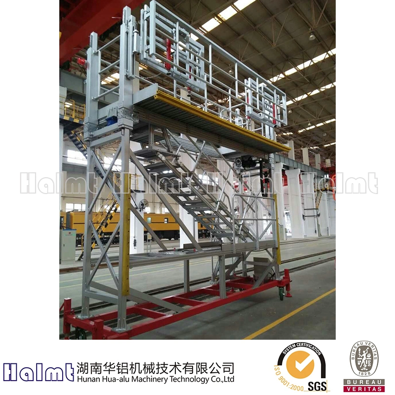 Light Aluminum Railway Side Manitenance Platform