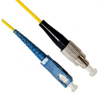 High Speed Single Mode Sc FC Connector Indoor Outdoor Optical Fiber Cable