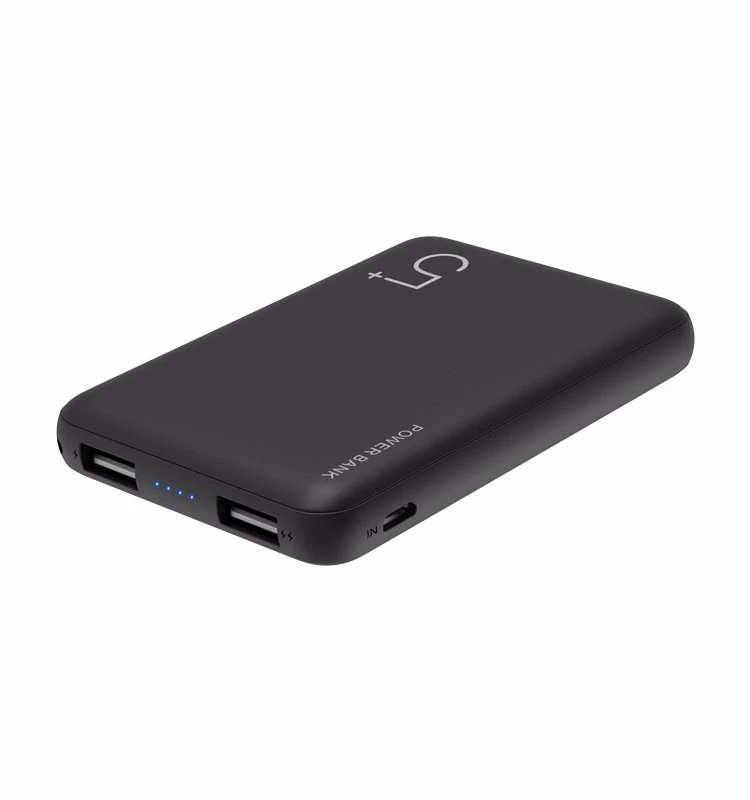 Carregador portátil de telemóvel portátil de 5000 mAh com bateria portátil e carregador USB