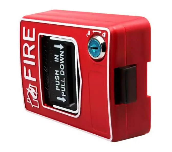 Punto de llamada manual alarma de incendio Syatem Rojo punto de llamada de emergencia