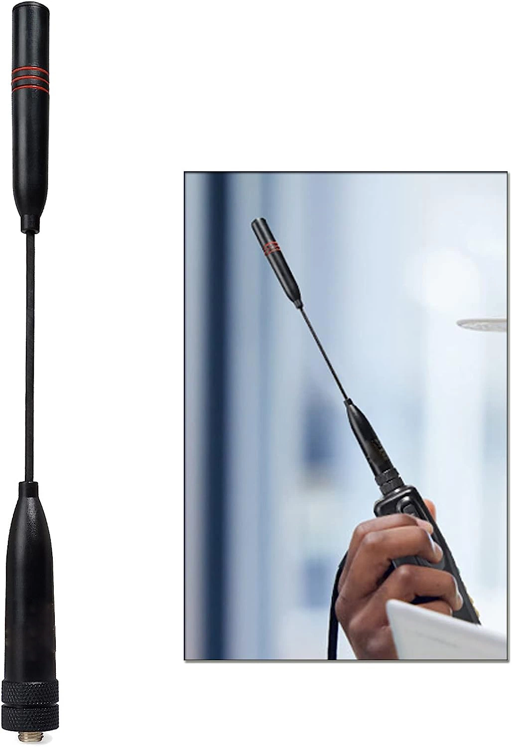 Antenne radio portable double bande portable