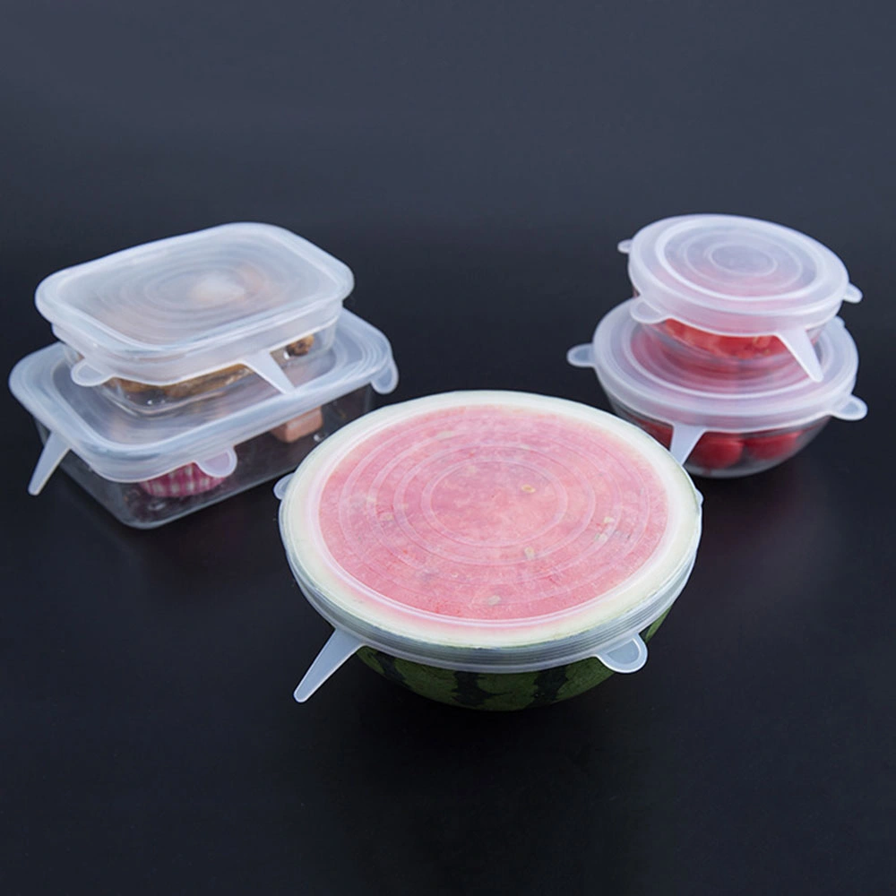 8 PCS/Set Flexible Silicone Stretch Lids for Bowl/Cup/Vegetable