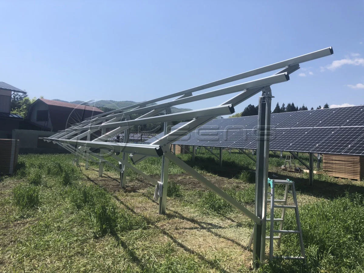 Proveedor OEM ajustable de aluminio Panel Solar Fotovoltaica suelo estructura soporte de montaje de accesorios de soporte