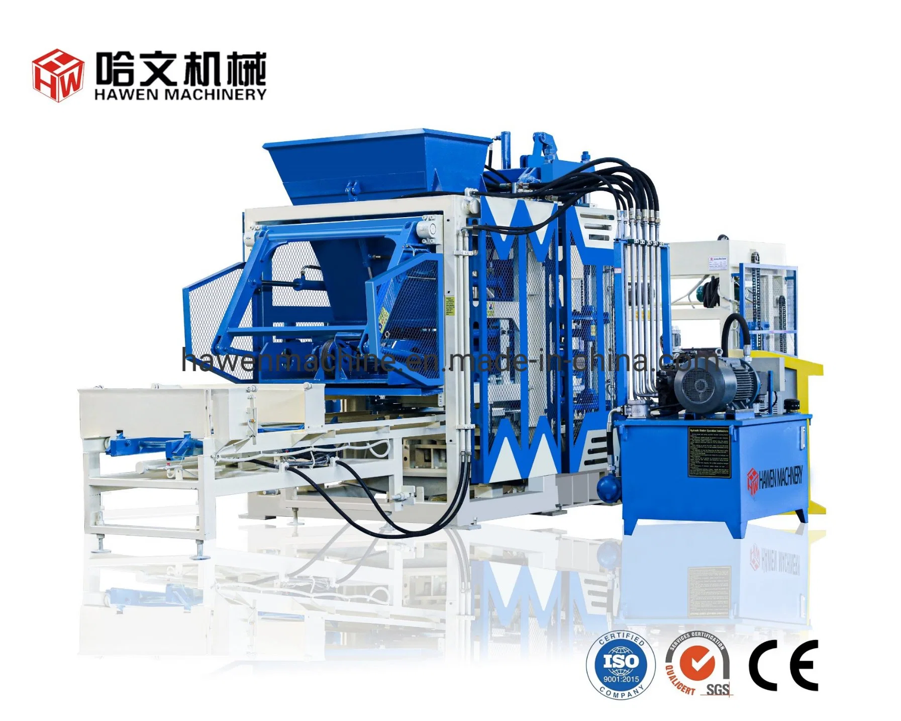 Full Automatic Concrete Brick Making Machine\ Automatic Brick Machine\Block Machine