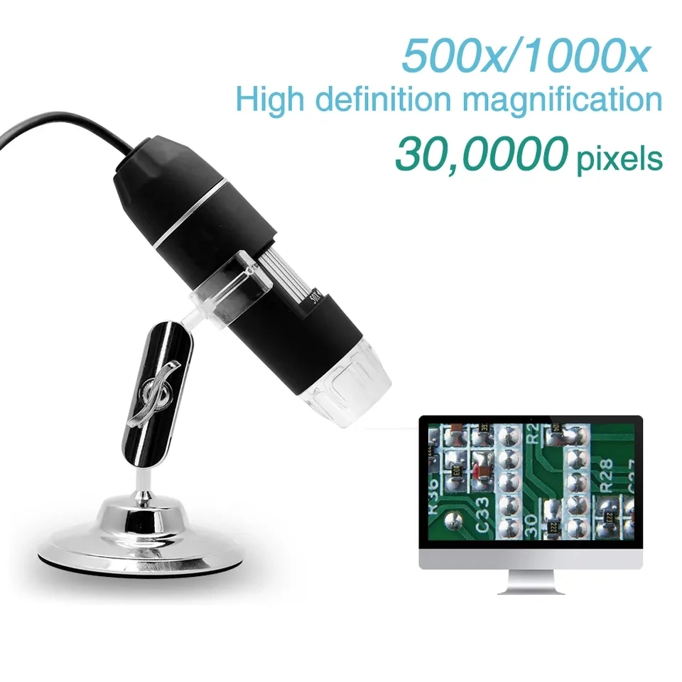 100X Handheld Mini Pocket Portable Jewelry Microscope