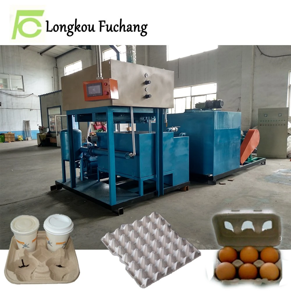 plateau à œufs Machine de moulage de pâte/ prix de ligne de production