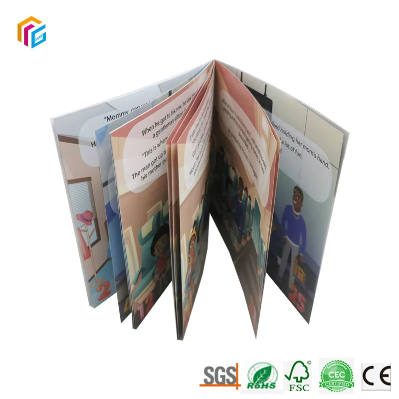 Softcover Saddle Stitch Glossy Full Color Offset Printing Wholesale/Supplier Custom Children Book