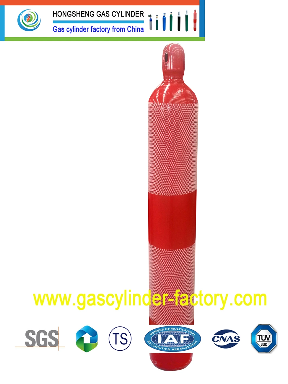 High Purity Carbon Dioxide Carbonic Anhydride Carbon Dioxide Gas with Gas Cylinder