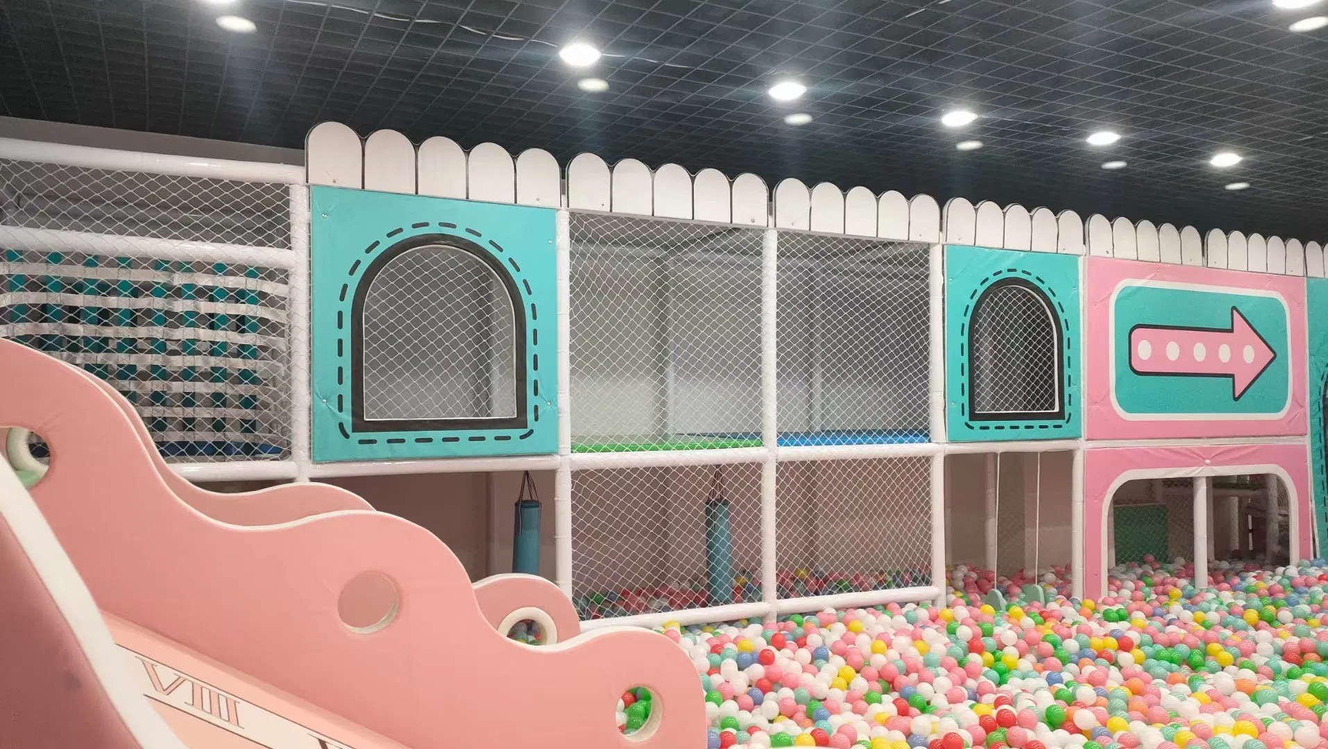 Soft Game Children's Indoor Playground Complete Equipment Large Ball Pool Children's Toys