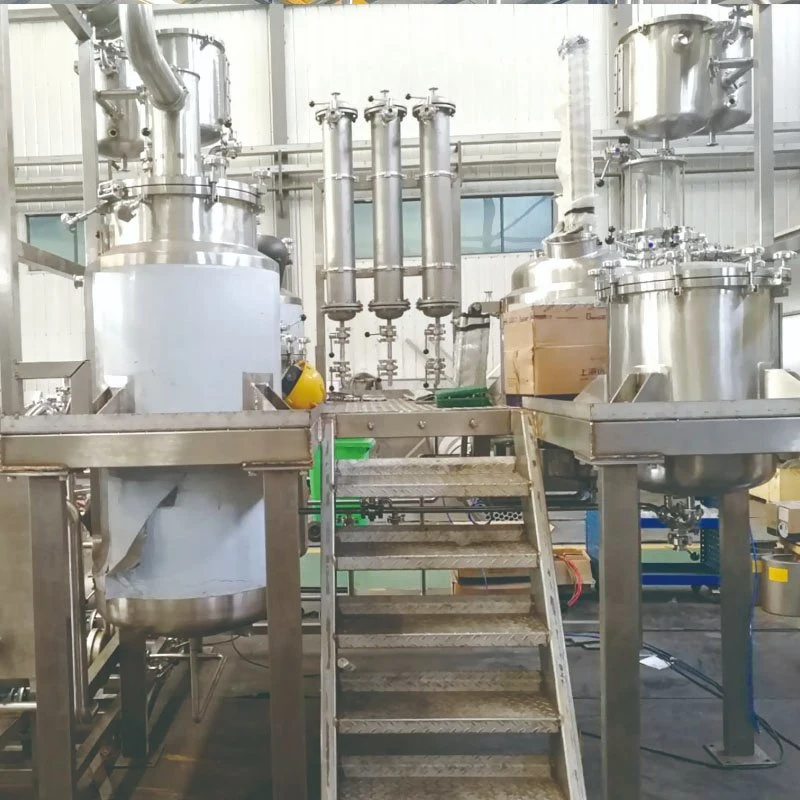 High quality steam heating jacket stainless steel laboratory extraction tank 1500l 3000l 4000l 6000l