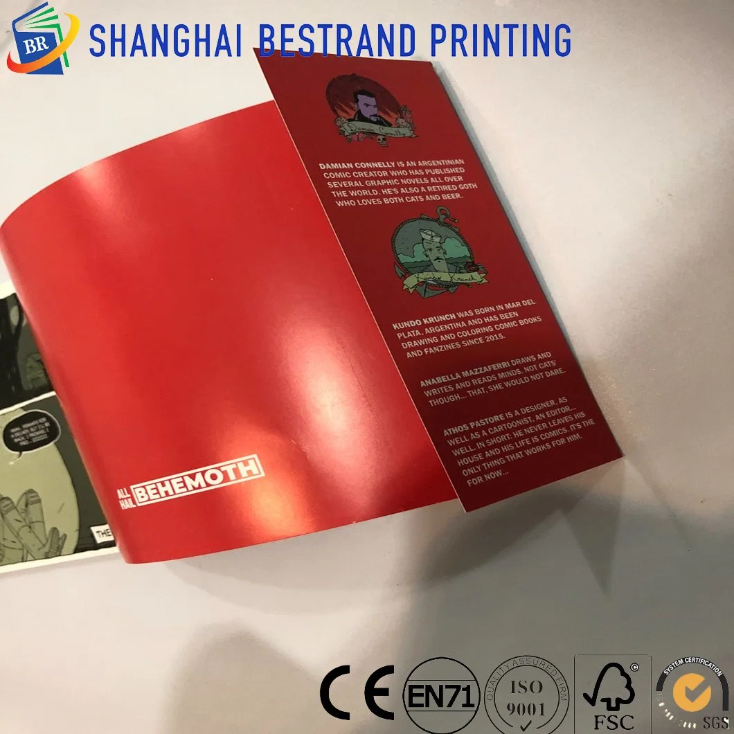 Hot Selling Personalize Wholesale/Supplier Fiction Printing with Shrink Wrap