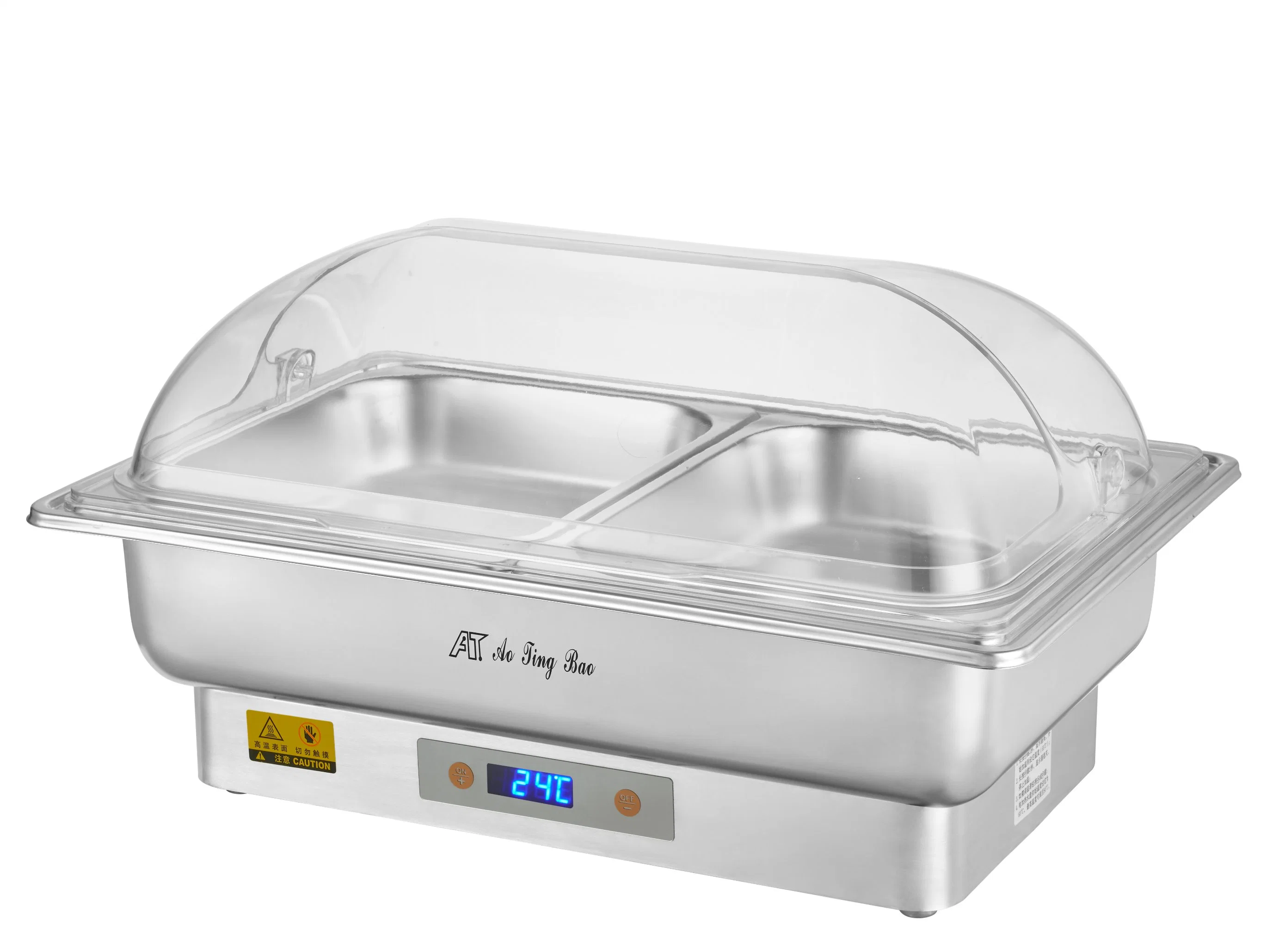 acier inoxydable Electric Visual luxe cuisinière à manger Buffet hydraulique poêle plat d'agression de la Soupe plus chaude Vapeur Ustensiles de cuisine Matériel de cuisine