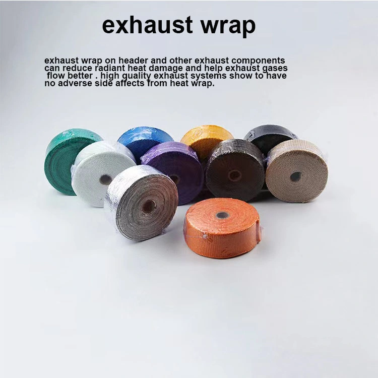 Diesel Engine Exhaust Pipe Insulation Marine Glassfiber Lagging Tape Tuch Wärmeschutz Abgastabdichtung Wärmeschweißen