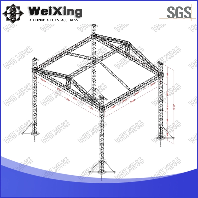 24ft * 20ft * 4ft, Quick Lock Modulares Aluminium Bühne System für Fashion Show