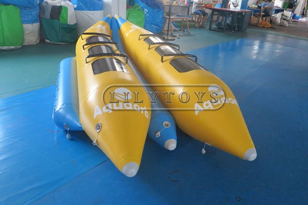 Schlauchboot Banana Ride Towable Spiele Wasser Spielzeug für Meer