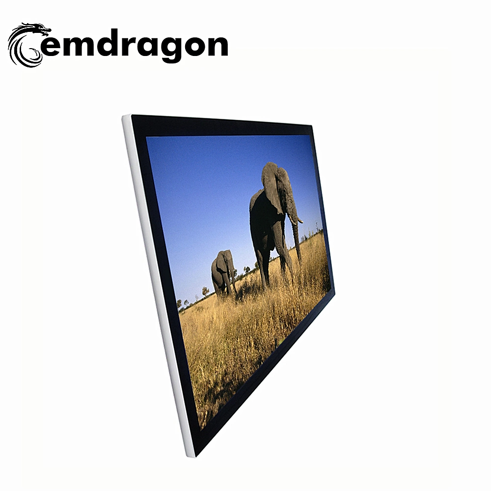 49 Inch Ultra-Thin Wall Mount Digital Signage LCD Monitor with AV Input LCD Digital Signage LCD Video Wall with Narrow Bezel 7.3mm Sales Offices