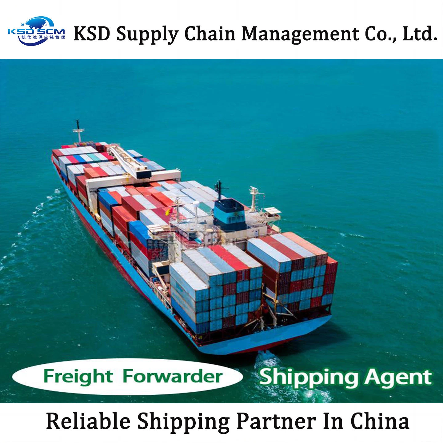 FCL LCL 20FT/40FT /40hq Container From China to Indian with Sea Shipping Air Shipping