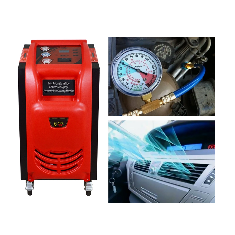 Auto AC Refrigerant Recovery Unit and Cooling System Flush Machine