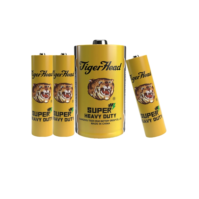 Metal Jacket R6p for Remote Controller Tiger Head Dry Cell Super Heavy Duty AA Battery