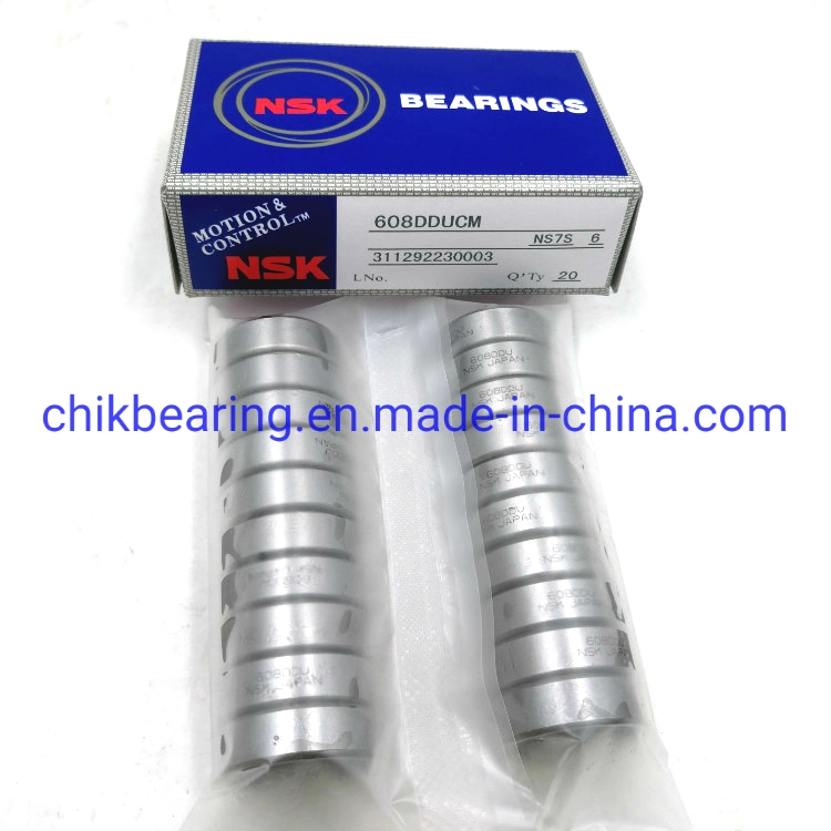 High Speed Low Friction NSK Miniature Deep Groove Ball Bearing 623dducm 624dducm 625dducm 626dducm 627dducm 628dducm 629dducm for Small Rotary Motors