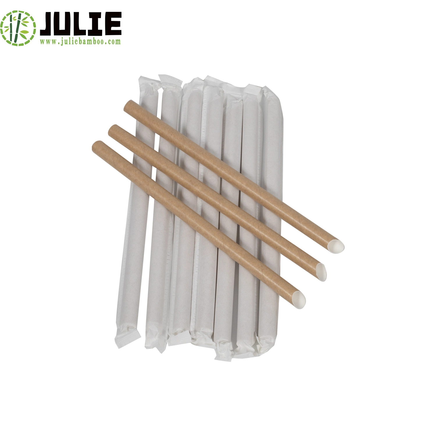 Food-Contacting Grade Eco-Friendly Biodegradable Healthy High quality/High cost performance  Kraft Paper Straws Drinking Straw