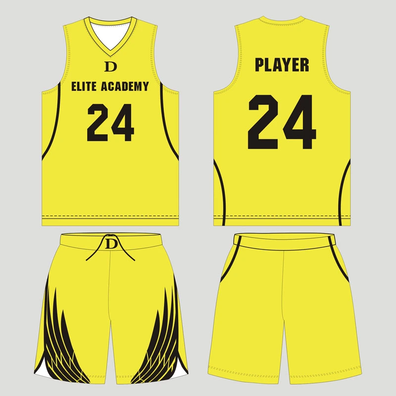 Custom Polyester Sublimated Reversible Basketball Jersey Kids