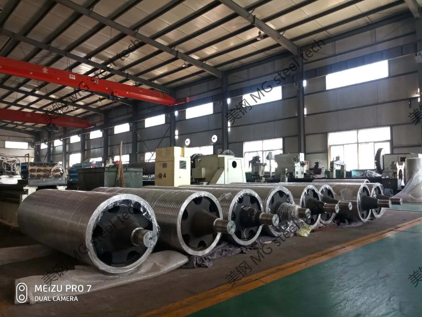 Sink Roll/Roller for Hearth and Cgl, Made From CF-3m, Zgcr22ni14, AISI410, Dch23, 316L, 317L, with Centrifugal Casting, Chill Mould Casting and Machining