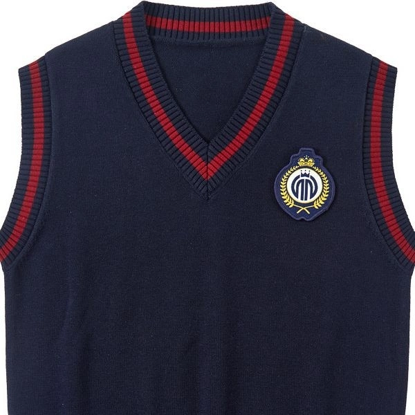 Custom School Uniform V-Neck Sweater Vest School Gratulation Clothes