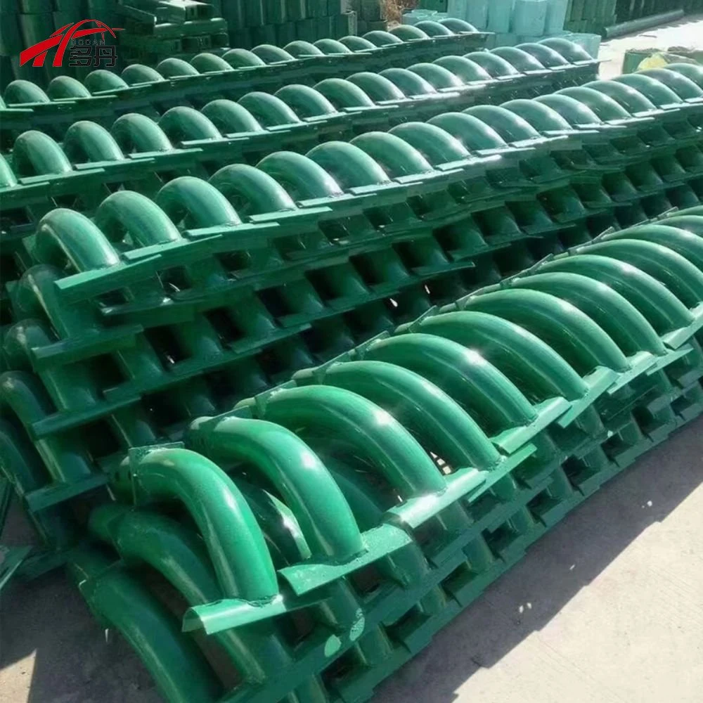 Metal Crash Barrier Parts Galvanized Steel Road Guardrail Accessories