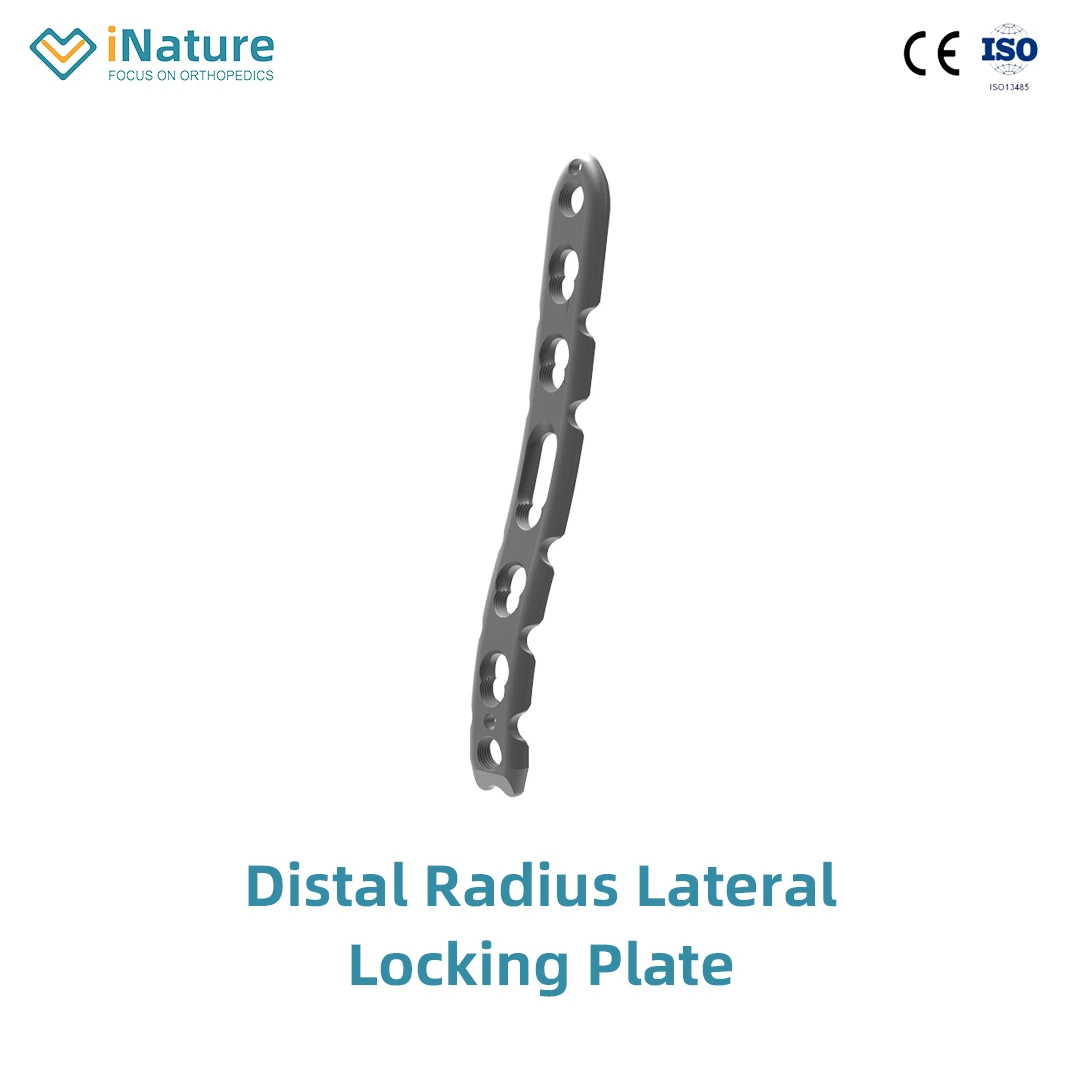 Trauma Orthopedic Implants Wrist Joint Bone Plate Medical Titanium Medical Equipment Device Surgical Instrument Hospital Equipment Supply Radius Locking Plate