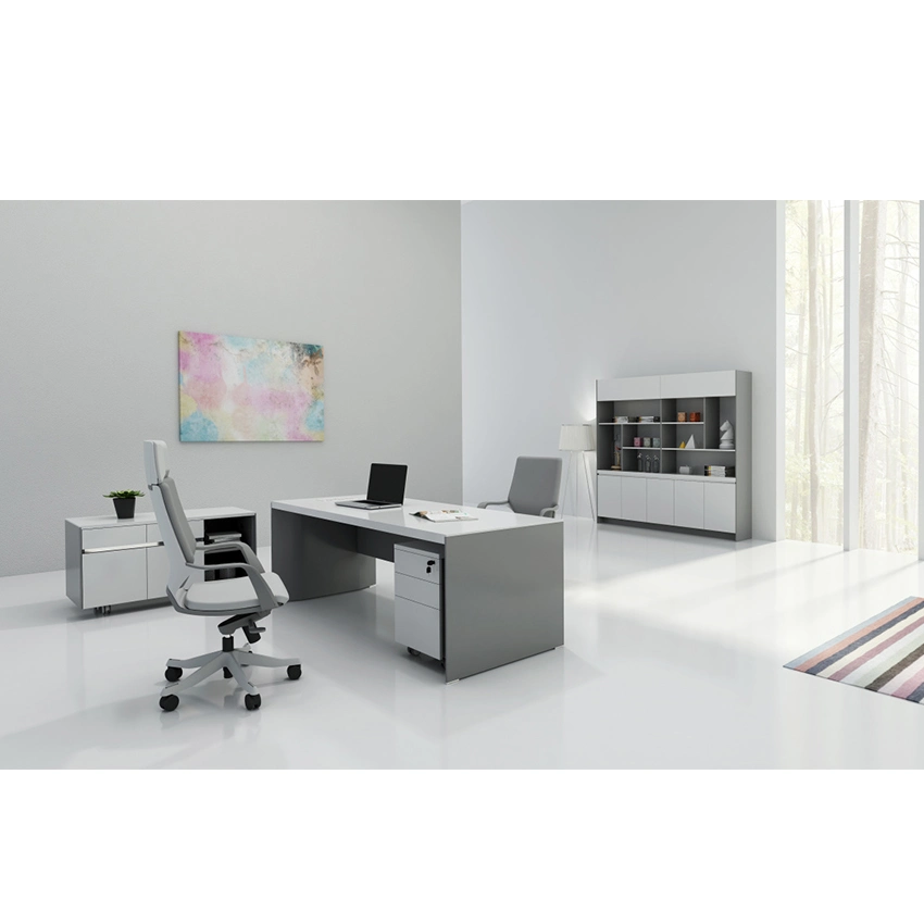 Modern Office Furniture Curved Office Table Executive CEO Table