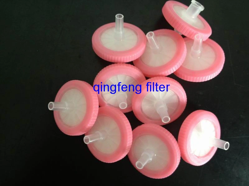 0.45um PTFE 25mm Sterile Syringe Filter for HPLC