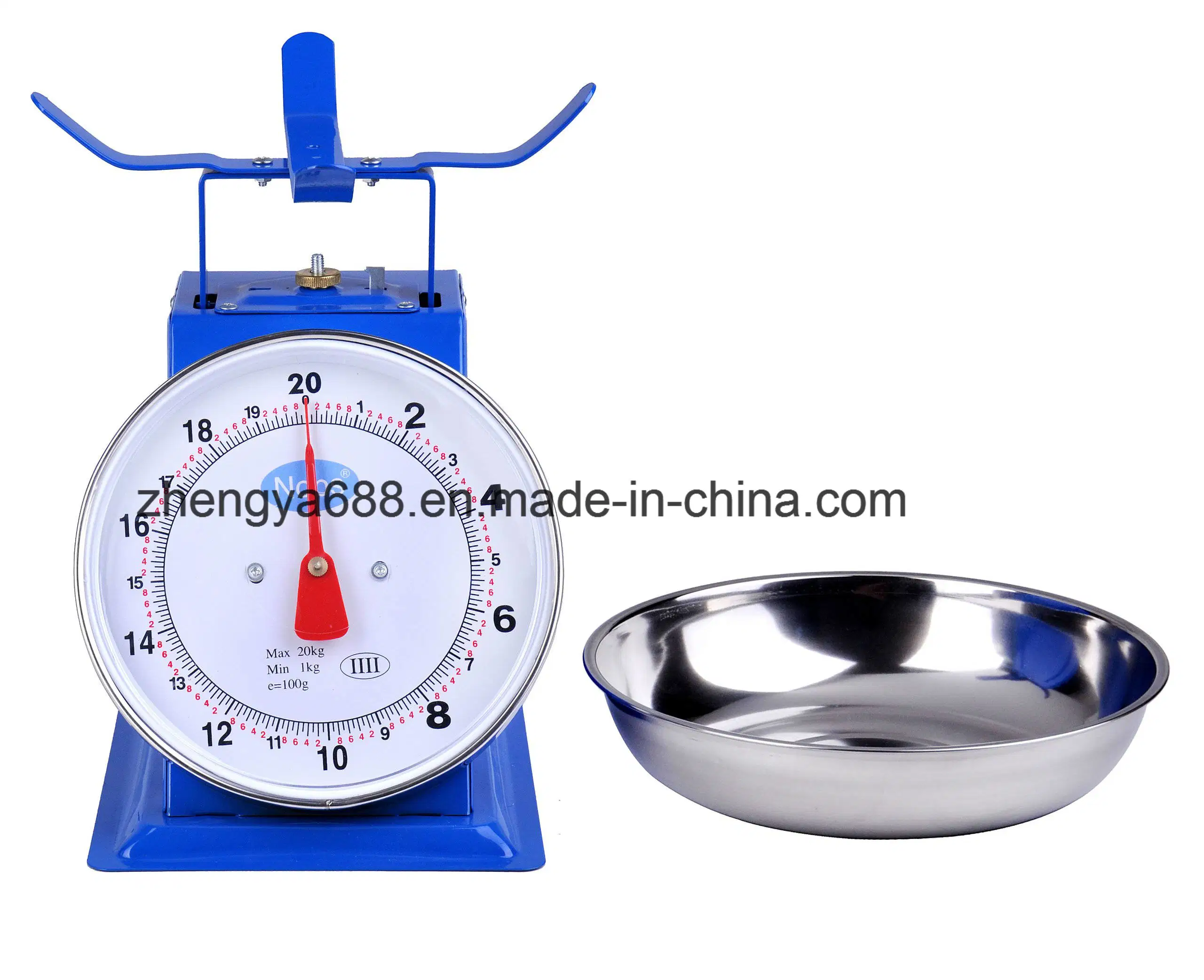 Supermarket Dedicated Stainless Steel Bowl Mechanical Fruit Vegetables Scale