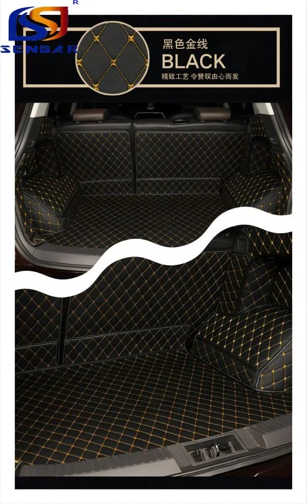 SUV Weather Mats Cheap Leather Car Trunk Mats