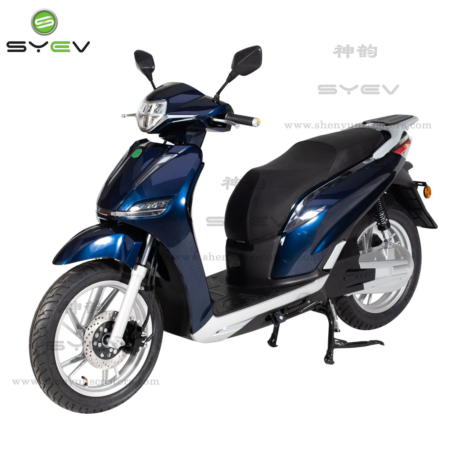 Homologué CEE COC 72V High puissante 3000W MID Drive Electric Moto Scooter électrique E-Dirt Bike électrique hors route moto E Vélo avec batterie amovible