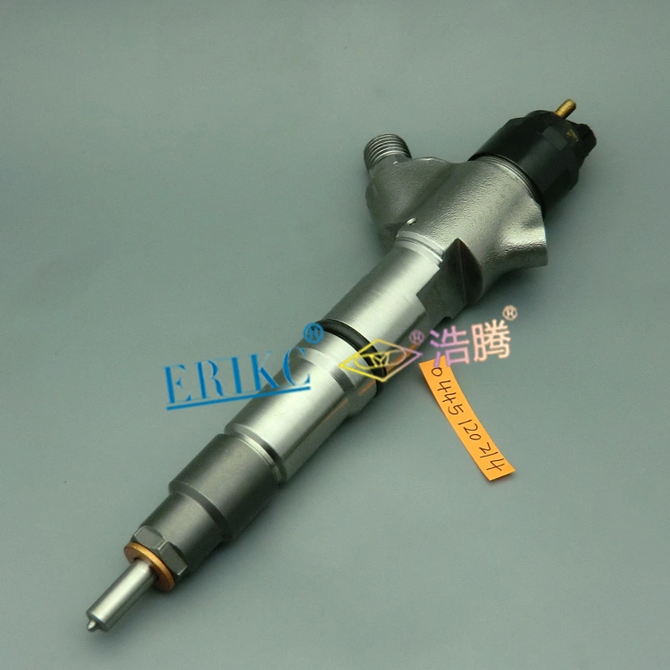 Erikc 0445 120 214 Diesel Engine Injector 0 445 120 214 0445120214 Truck&#160; Part 612600080611 612600080924 for Weichai Wd10