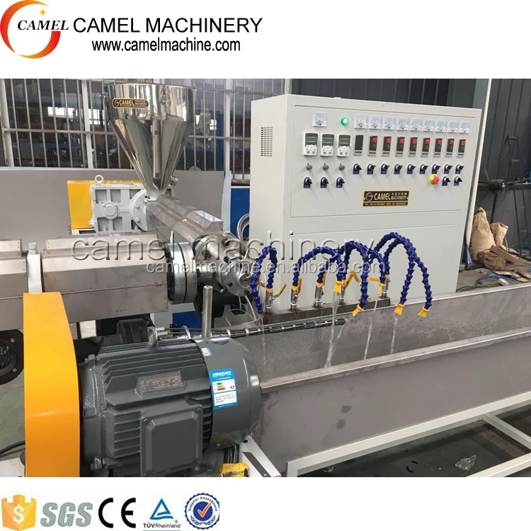 64-150mm Flexible PVC Spiral Reinforced Suction Hose Rubber Soft Pipe Production Line with Sj65 Extruder