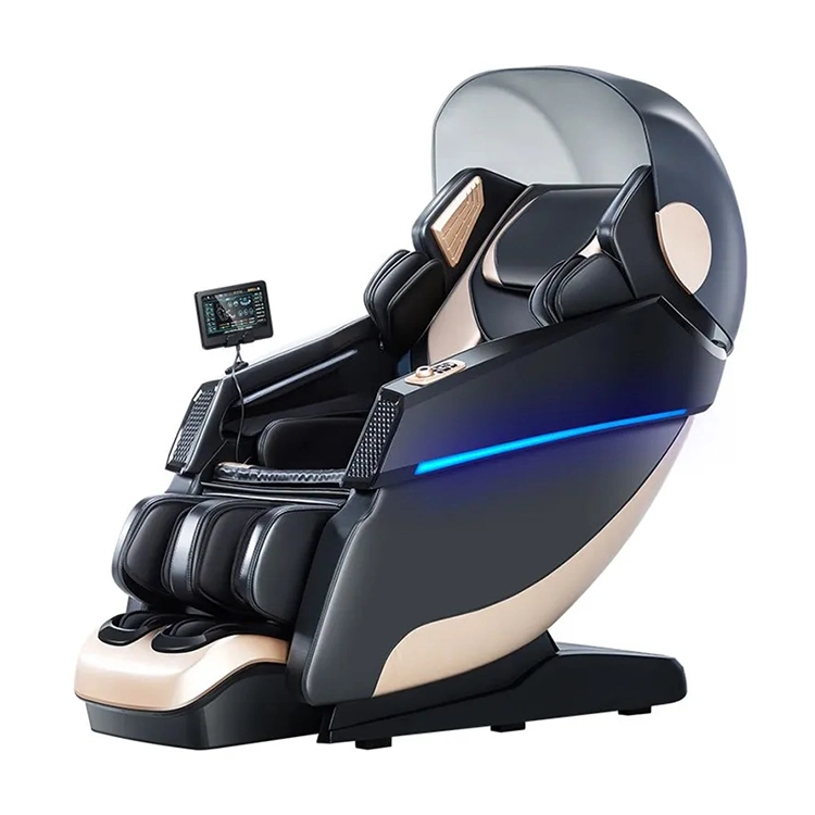 Luxury 4D Zero Gravity Shiatsu Calf Rubbing Ai Massage Chair Price