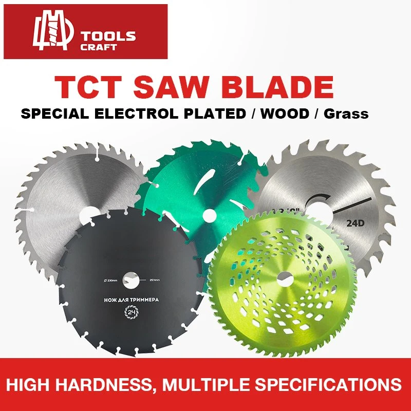 Color Painted Tct Carbide Brush Cutter Saw Blade