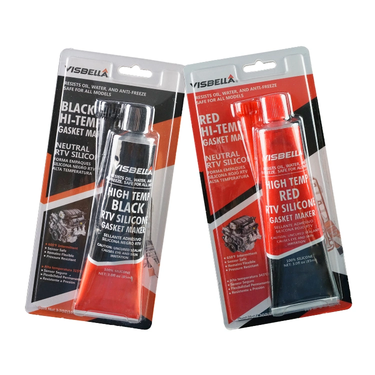 Visbella RTV Silicone Gasket Maker Red Color Sealant