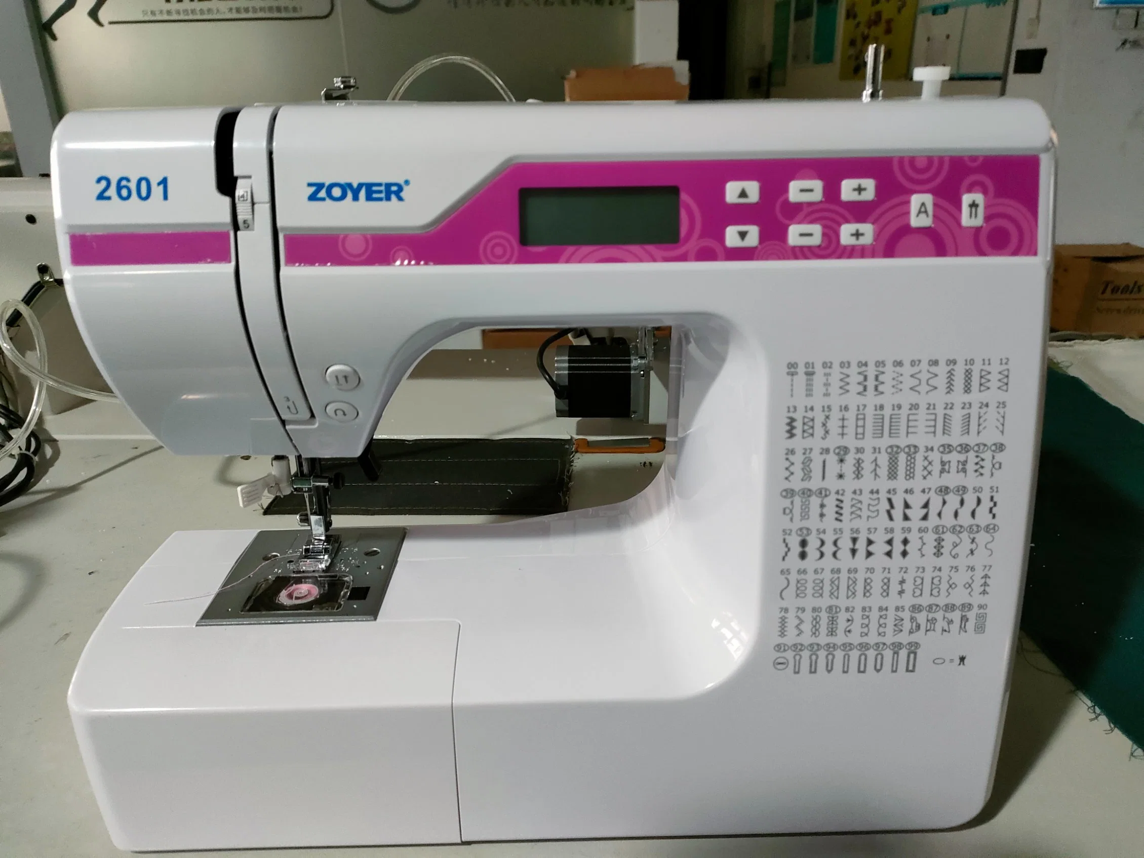 Zy2601 200 Patterns Function Household Sewing Machine