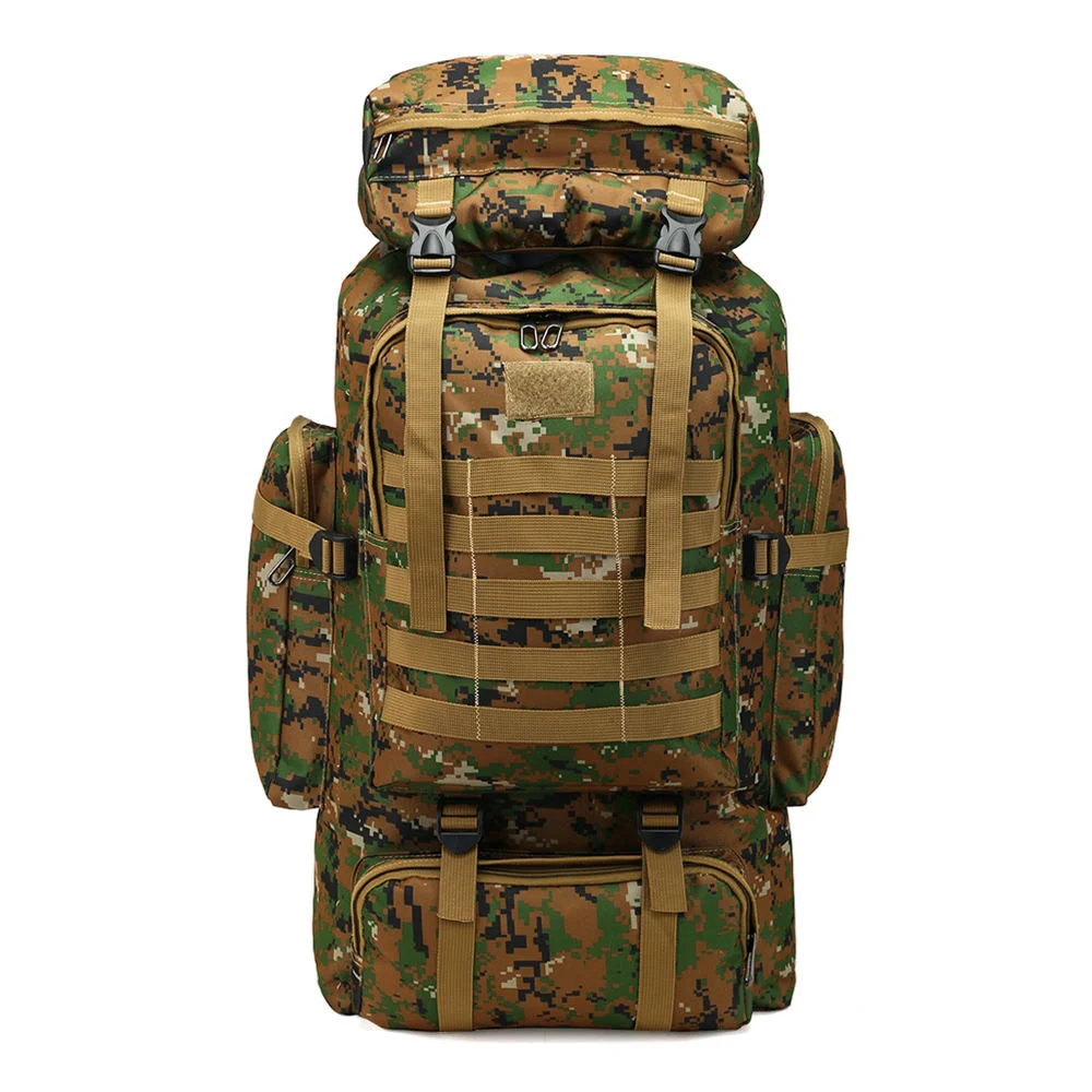 80L 3D Outdoor Sport Tactical Climbing Mountaineering BackPack Camping Hiking Mochila de viagem para exterior para trekking