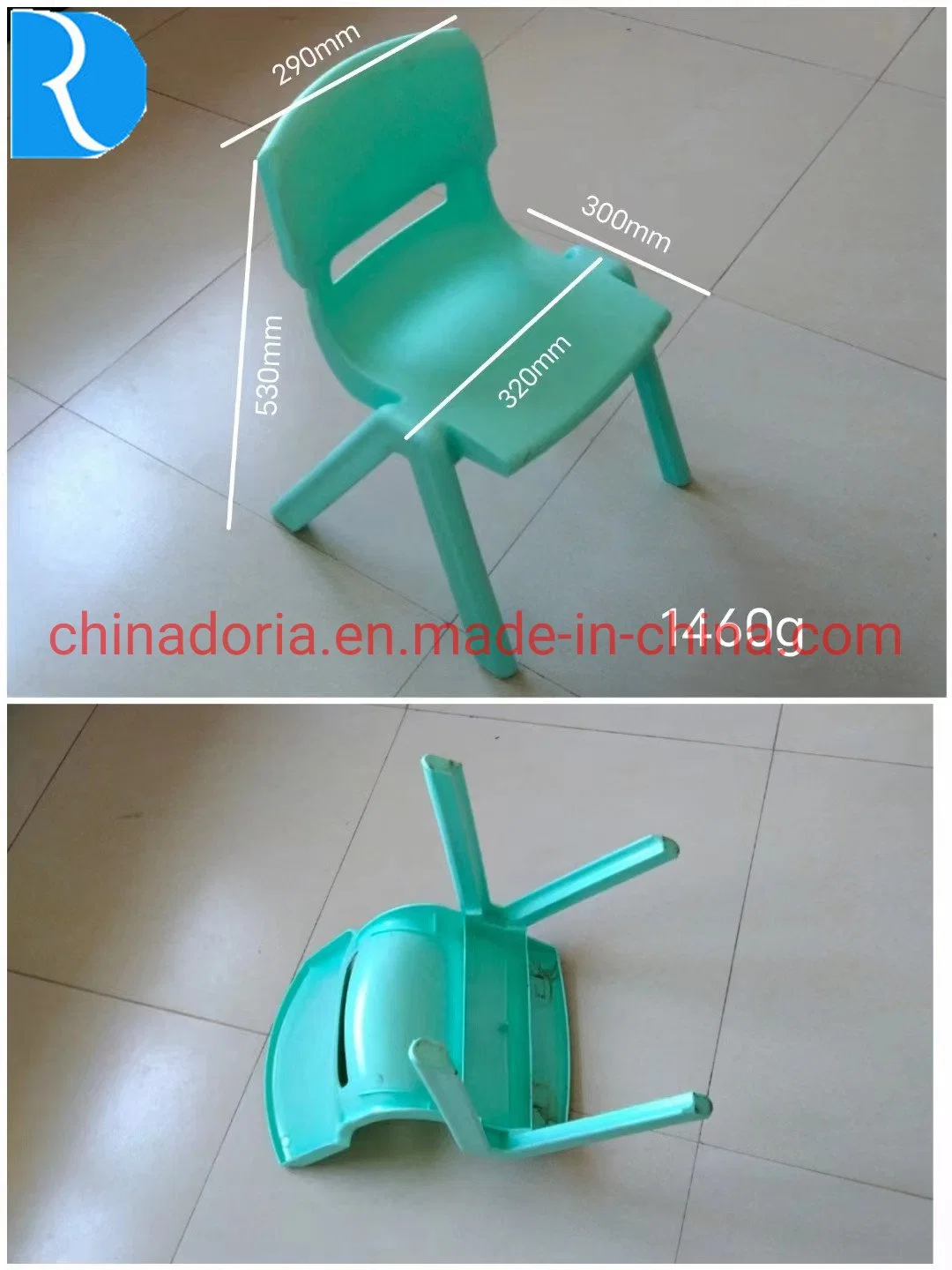 Second Hand 1cavity Cool Runner Children Plastic Chair Used Mould