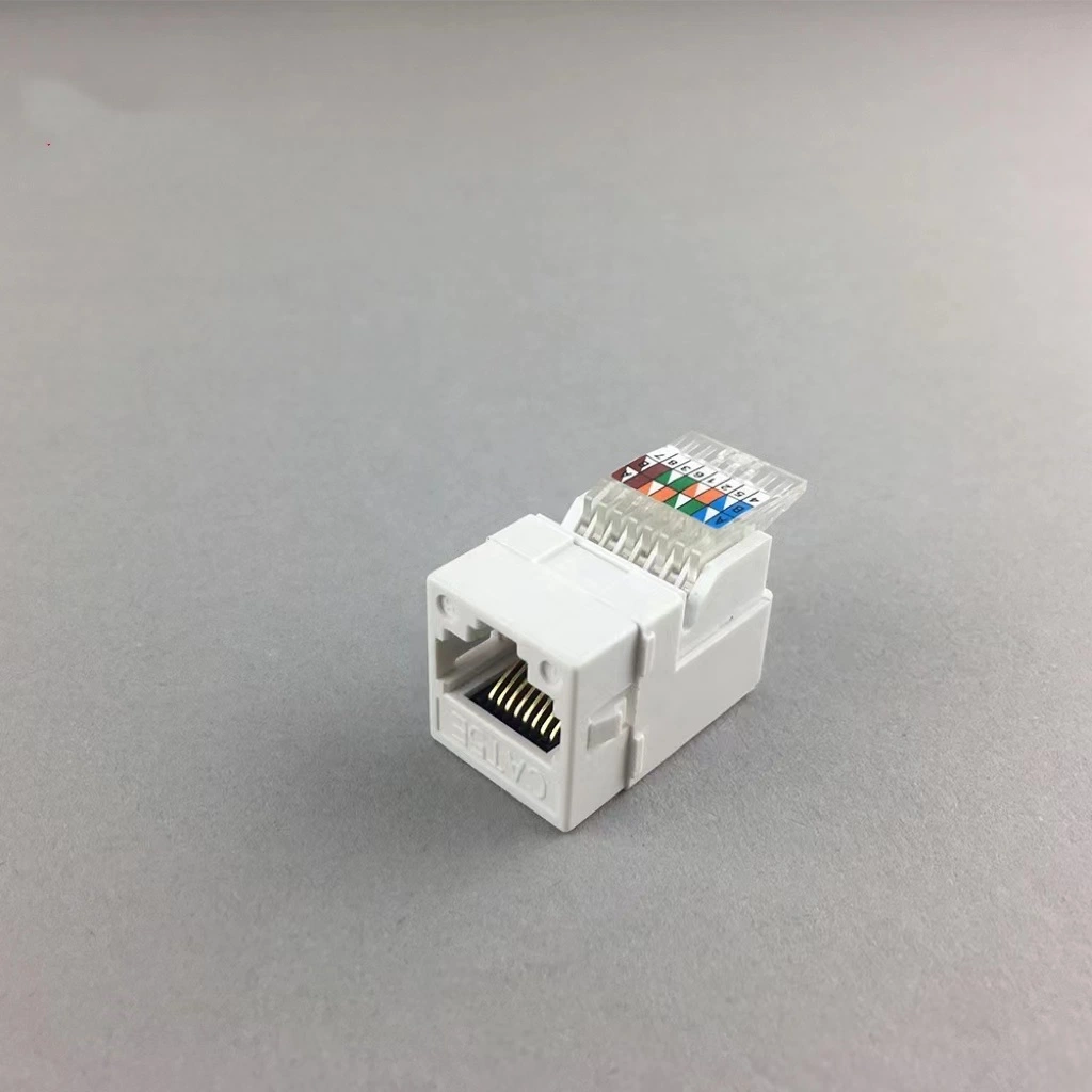 UTP Tool-less Wall Plate Patch Panel Compatible Coupler Wall Jack