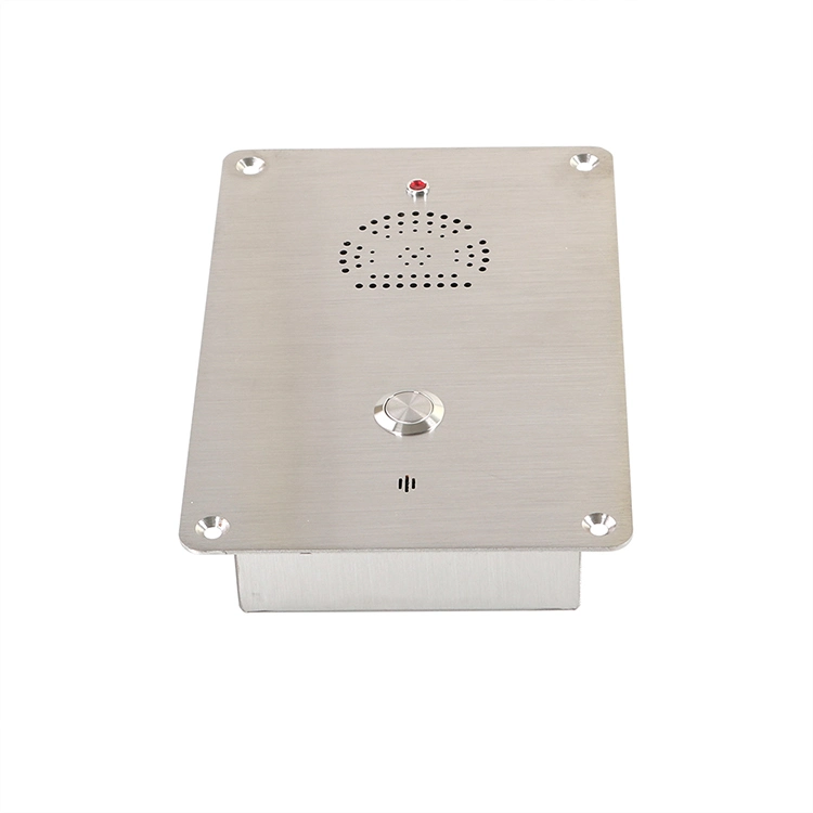 Flush-Mounted Hands Free 3G Emergency Elevator Telephone