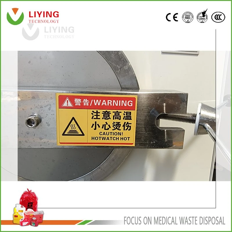 Pressure Steam Sterilizer Medical Waste Microwave Disinfection System Treatment Equipment