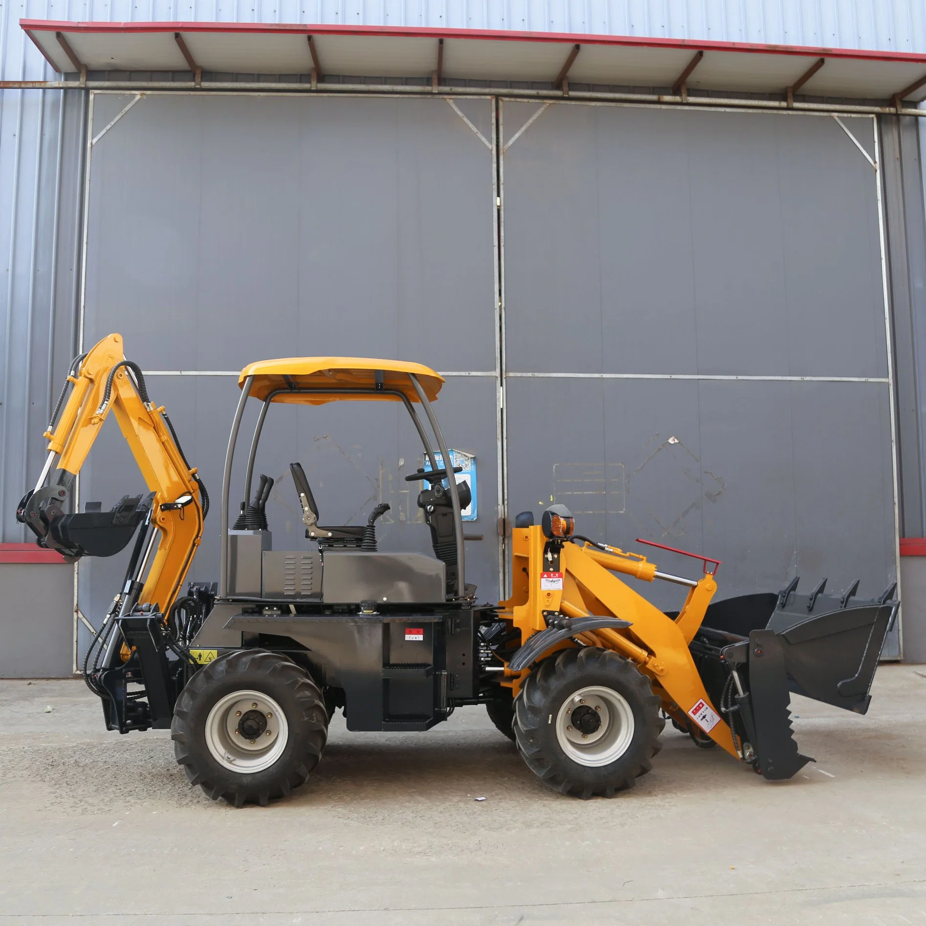 EPA Cheapest China Smallest Electric Wheel Backhoe Loaders Mini Articulated Front End Used Loader Mini Loadere Price