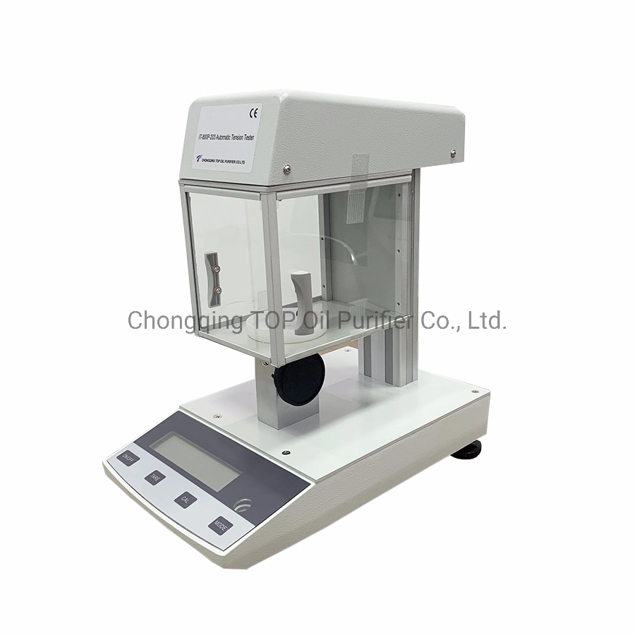 Platinum Plate and Ring Surface Tension Test Automatic Interfacial Tensiometer