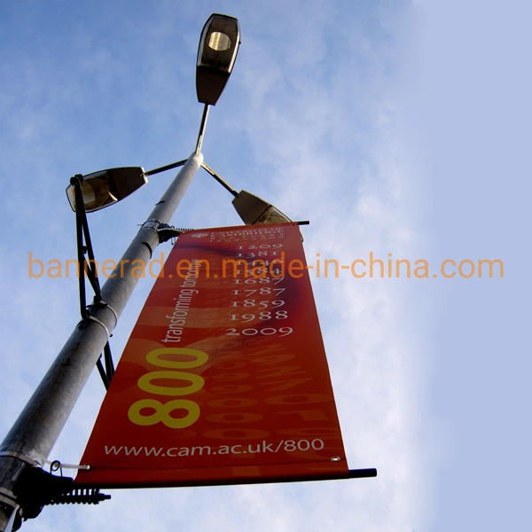 Lamp Pole Outdoor Banner Spring Loaded Aluminium Support