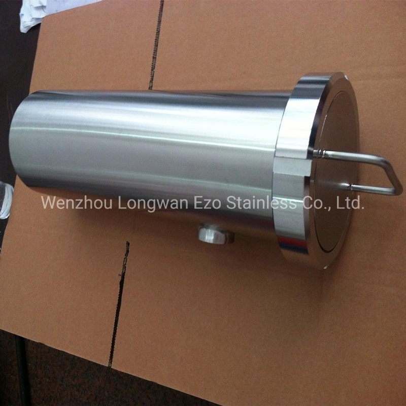 High Flow Stainless Steel Food Grade Weld Strainer with Jacket